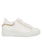 Sneakers en Cuir Bia blanc/doré