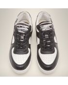 Sneakers en Cuir Yuna noir/blanc