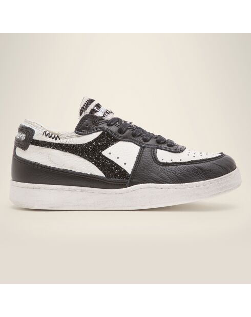 Sneakers en Cuir Yuna noir/blanc