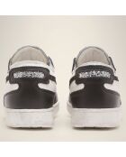 Sneakers en Cuir Yuna noir/blanc