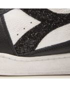 Sneakers en Cuir Yuna noir/blanc
