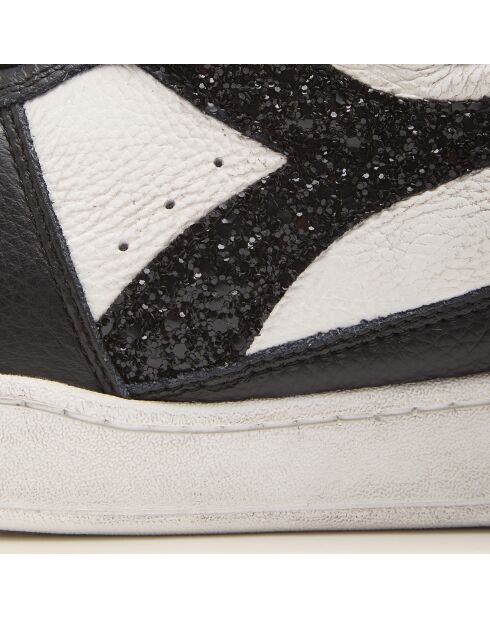 Sneakers en Cuir Yuna noir/blanc