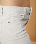 Pantalon slim en Velours Arizona new blanc craie