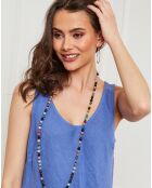 Top 100% Lin Beauvais indigo