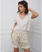 Top 100% Lin Fabius beige