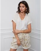 Top 100% Lin Fabius beige