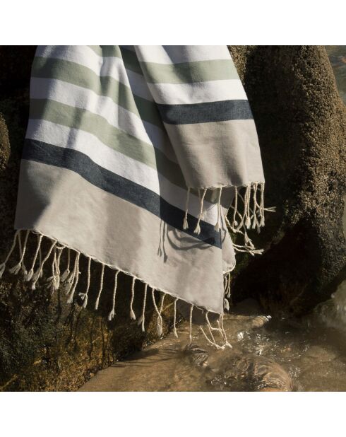 Fouta Arcachon mehrfarbig - 100x200 cm