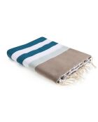 Fouta Arcachon mehrfarbig - 100x200 cm