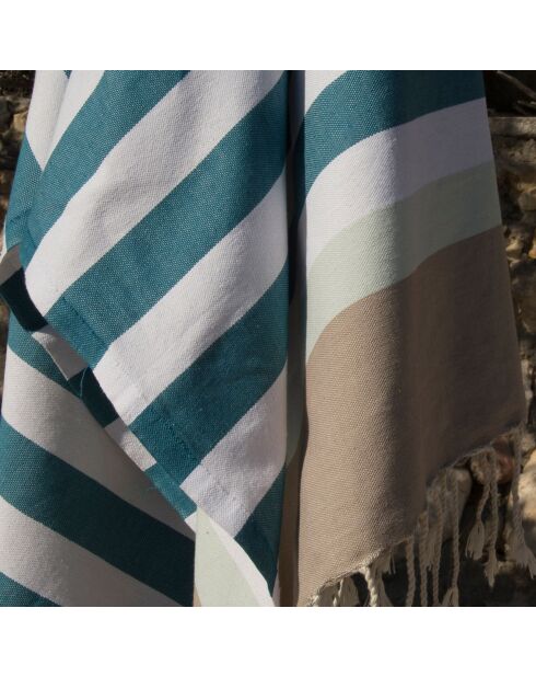 Fouta Arcachon mehrfarbig - 100x200 cm