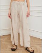 Pantalon 100% Lin Garibaldi beige