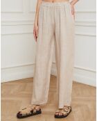 Pantalon 100% Lin Garibaldi beige