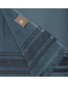 Faro blauwe spons fouta - 100x180 cm