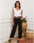 Débardeur 100% Lin Harley blanc