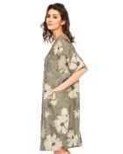 Robe 100% Lin Forget kaki