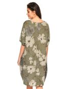 Robe 100% Lin Forget kaki