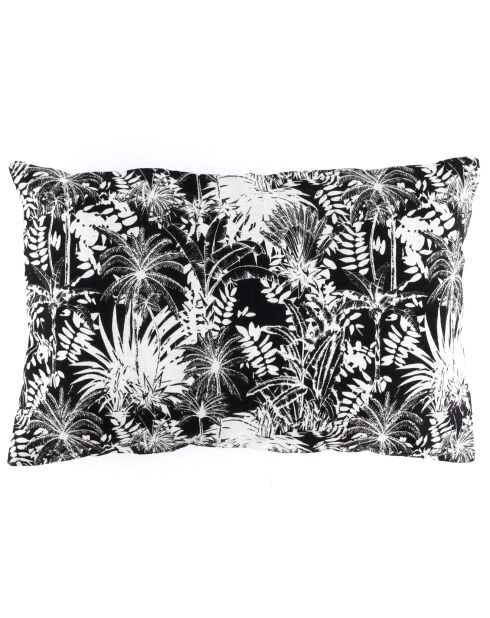 Housse de coussin en Lin & Coton Ahe blanche - 40x60 cm