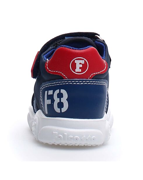 Sandali Boses blu/rossi