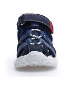 Sandali Boses blu/rossi