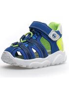 Sandali Boses navy/giallo fluo