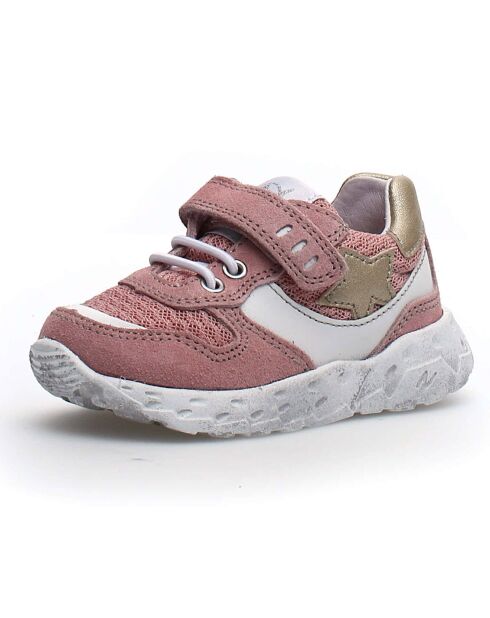 Sneakers Lens rose/gris