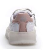 Sneakers Meria bianco/rosa/verde