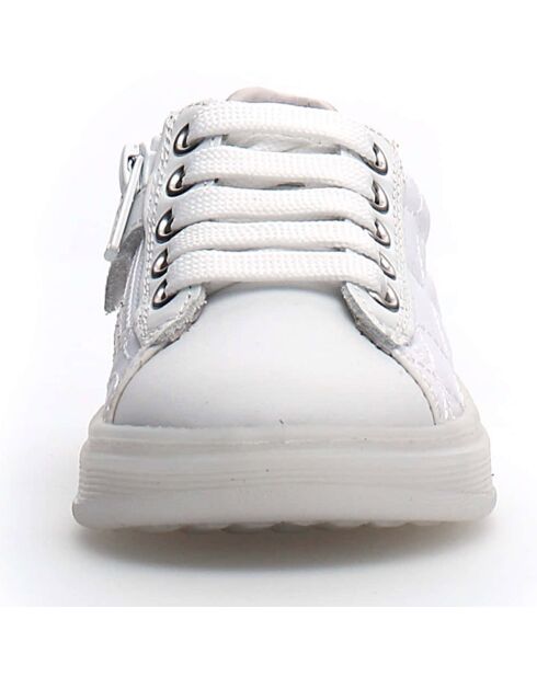 Witte, roze/groene sneakers van Meria