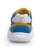 Grijs/blauw/gele sneakers van Milos