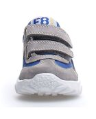 Grijs/blauw/gele sneakers van Milos