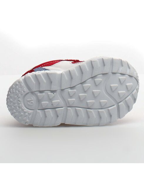 Milos rot/weiße Sneakers