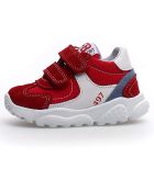 Sneakers Milos rosse/bianche