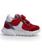 Sneakers Milos rosse/bianche