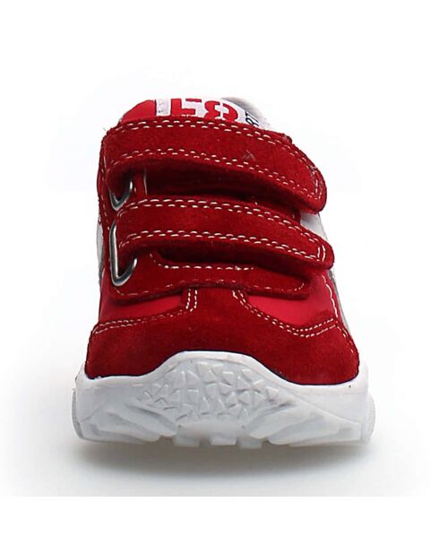 Milos rot/weiße Sneakers