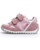 Sneakers Muscadet rose/blanc