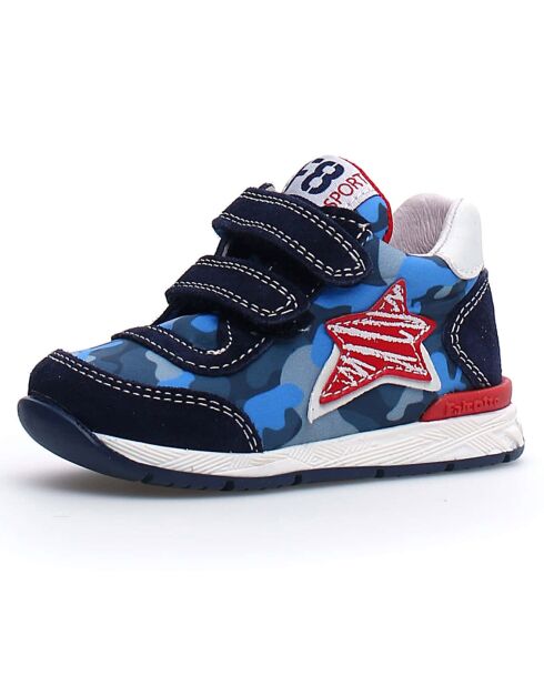 Neue marineblaue/weiße Sneakers