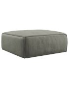 Pouf rolf velours côtelé kaki  - 97x97x41 cm