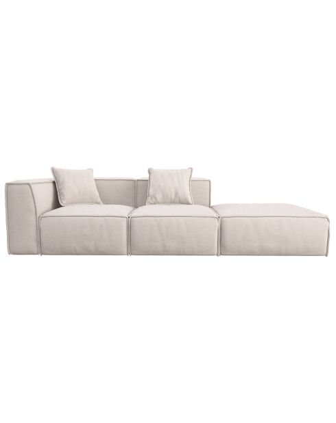 Beiges gerades 5-Sitzer-Sofa von Rolf - 269 x 97 x 63 cm