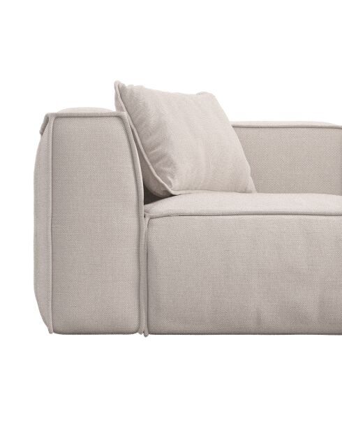 Beiges gerades 5-Sitzer-Sofa von Rolf - 269 x 97 x 63 cm