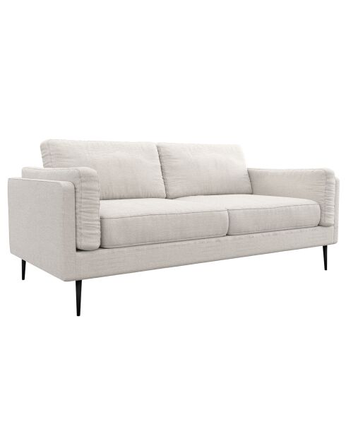 Mikael beiges 3-Sitzer-Sofa - 179x84x80 cm