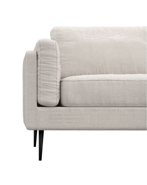 Beiges 2-Sitzer-Sofa Mikael - 149x84x80 cm