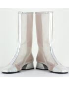 Boots Petite argentées