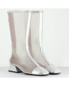 Boots Petite argentées