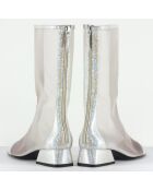 Boots Petite argentées