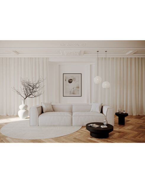 Rolf beiges 5-Sitzer-Sofa - 280x97x63 cm