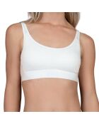 Soutien-gorge Natural rib blanc