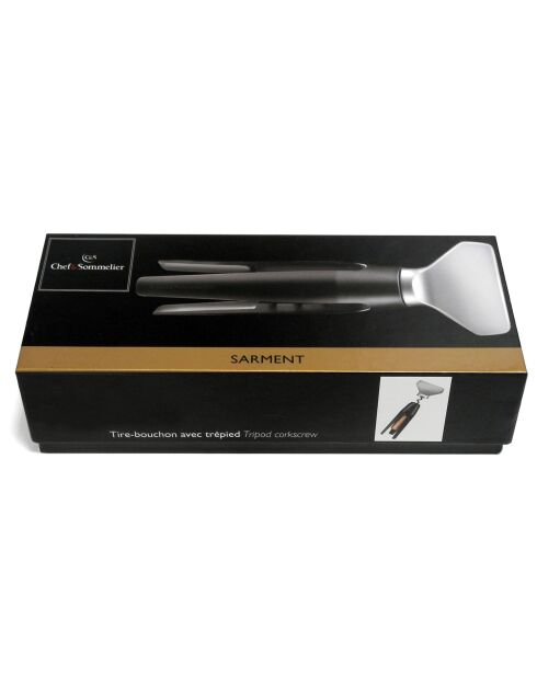 Tire-Bouchon trépied Sarment gris/noir
