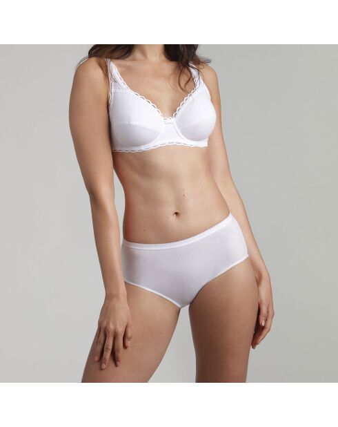 Soutien-gorge avec armatures Coeur Croisé blanc