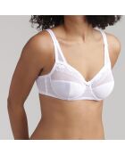 Coeur Croise weißer ineinandergreifender BH