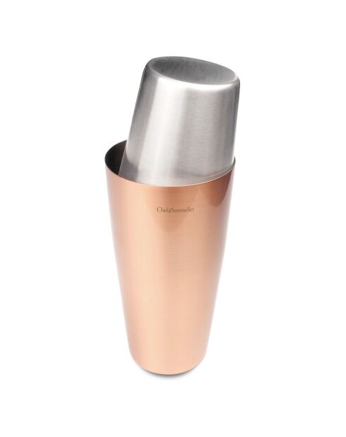 Shaker Moove cuivré/argenté - 500/700 ml