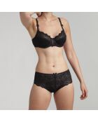 Soutien-gorge balconnet Flower Elegance noir