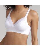 Soutien-gorge sans armatures Feel Good Support blanc